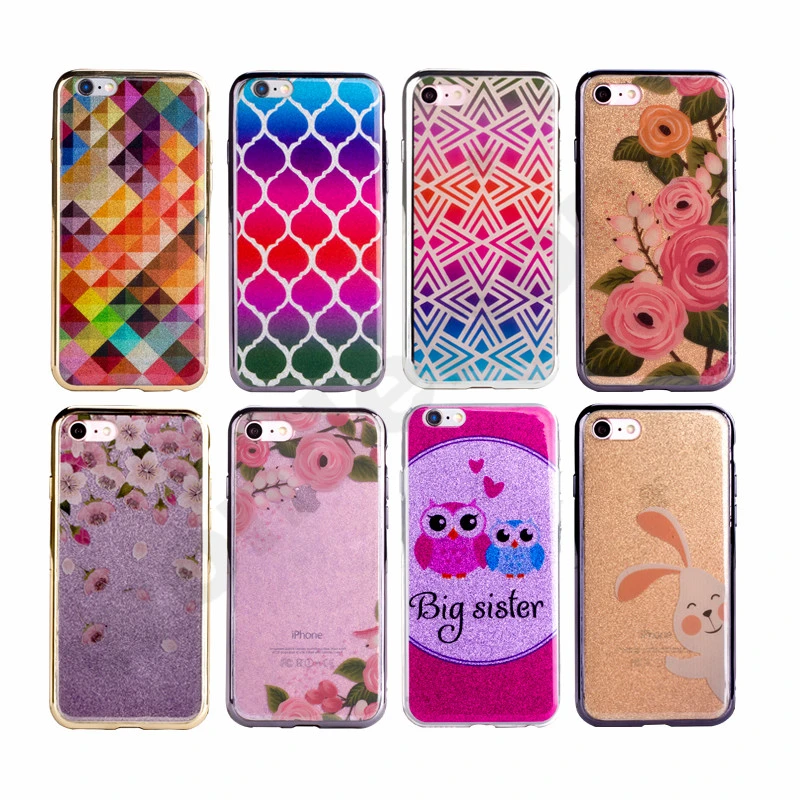 2016 New Arrival TPU Double IMD Phone Case for iPhone 7