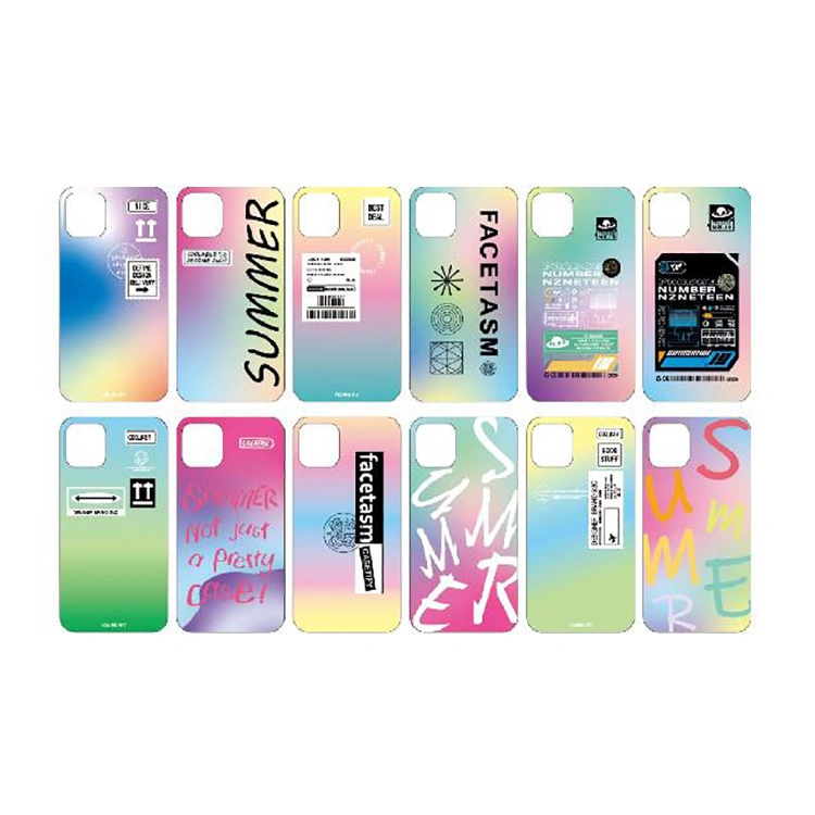 IMD Printing Colorful Pattern Women&prime; S Acrylic Phone Case for iPhone X/Xs/Xr/Xs Max