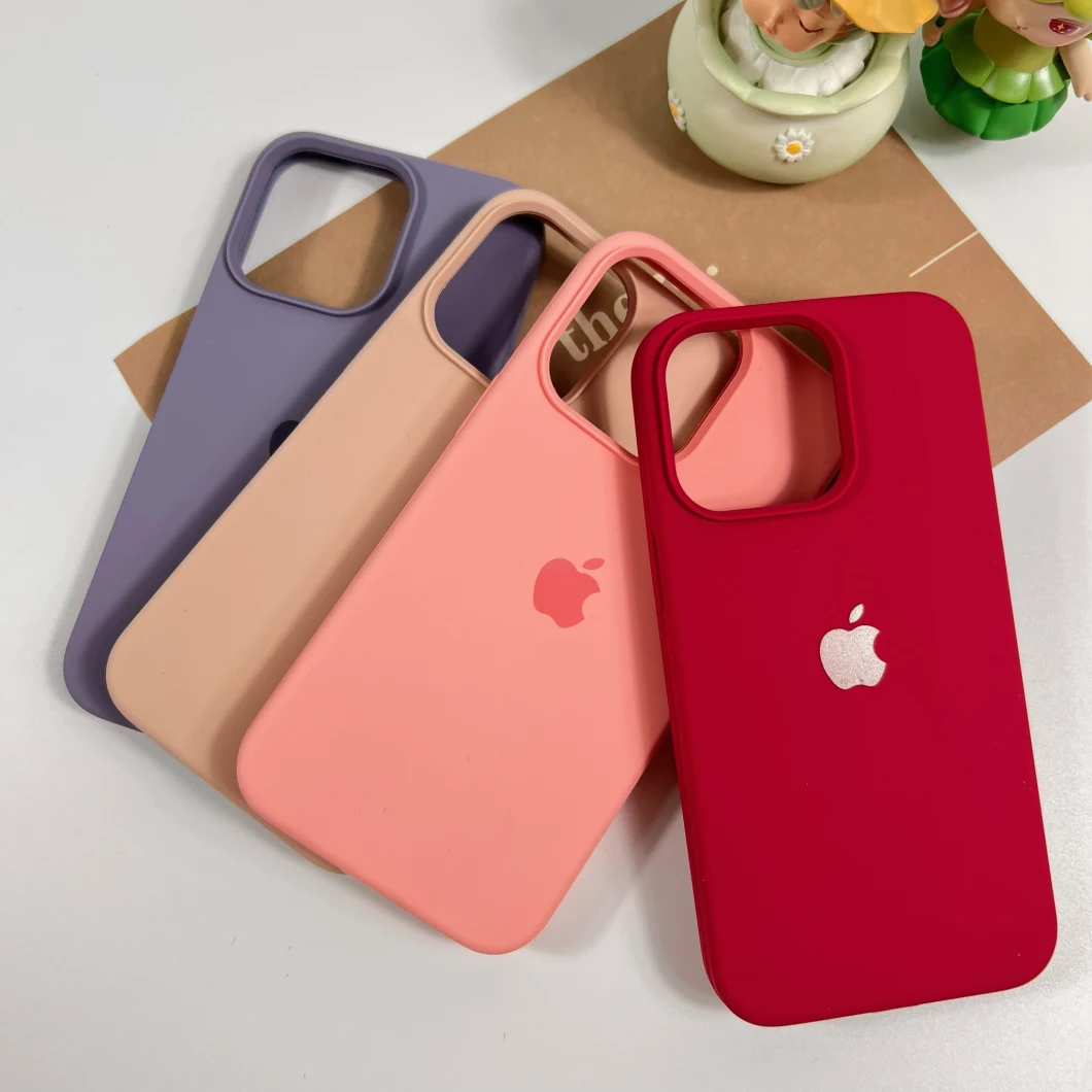 Factory Wholesale Cheap Mobile Phone Silicon Case Cover for iPhone