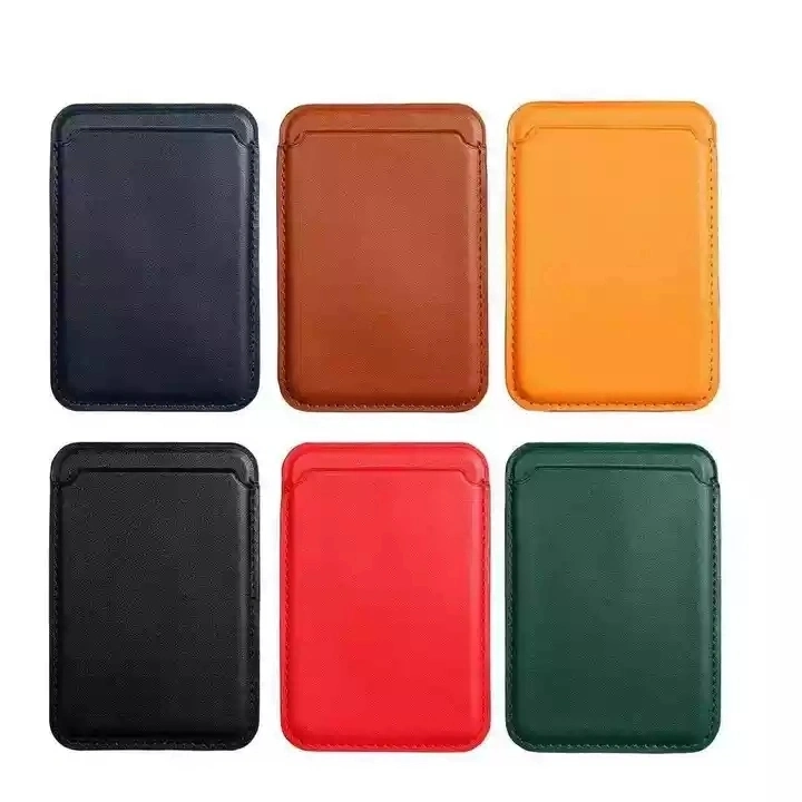 Hot Selling Mobile Phone Card Holder Magnetic Wallet PU Leather Phone Case Magsafing for Phone 12/13 and Android