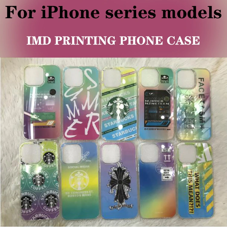 IMD Printing Colorful Pattern Women&prime; S Acrylic Phone Case for iPhone X/Xs/Xr/Xs Max