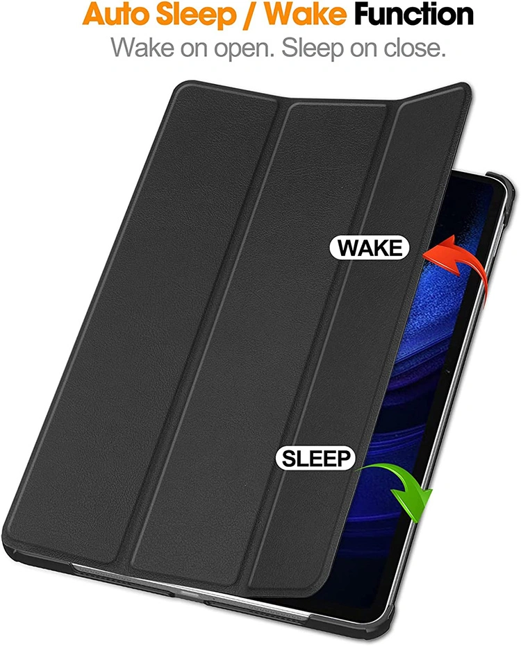 Shockproof Auto Wake/Sleep Tri-Fold Stand Tablet Leather Case for Xiaomi Pad 6/Mi Pad 6 PRO 11 Inch 2023