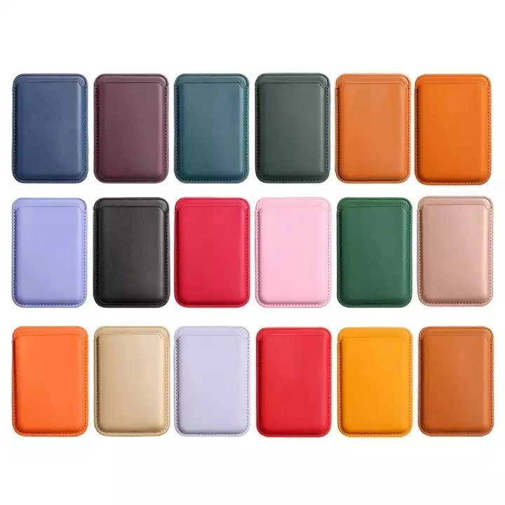 Hot Selling Mobile Phone Card Holder Magnetic Wallet PU Leather Phone Case Magsafing for Phone 12/13 and Android