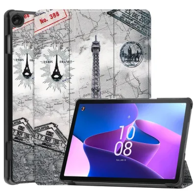 Case for Lenovo Tab M10 3rd Generation 10.1 Inch Tablet Folding Cover Slim PU Leather Case