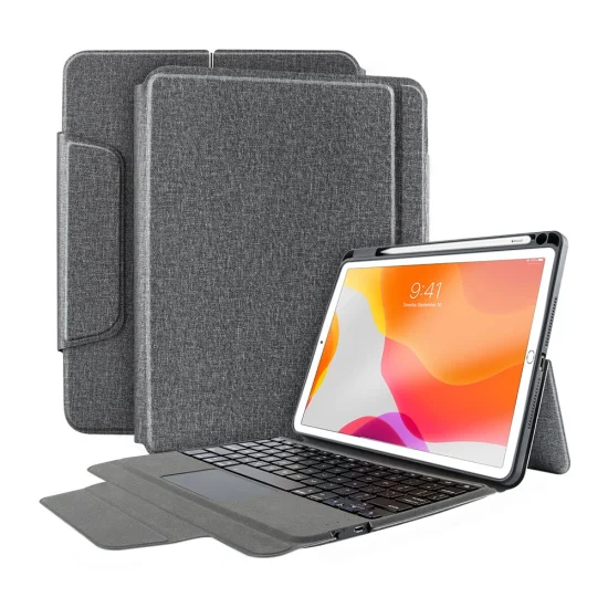 Magic Keyboard Case for iPad 10th Gen Tablet Case with Wireless Keyboard Cover Trackpad China Supplier