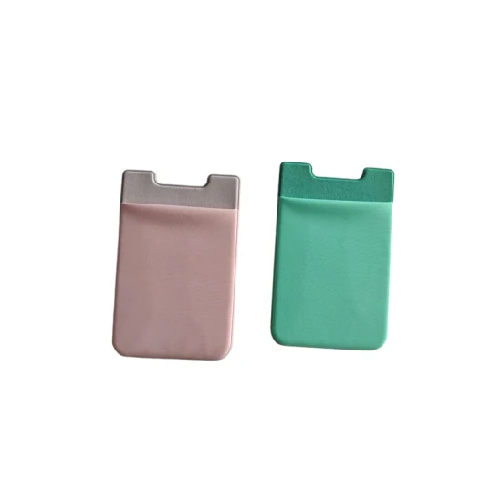 Manufacturers 3m Glue Mobile Phone Card Sleeve Card Sleeve Elastic Cloth Credit Card Sleeve