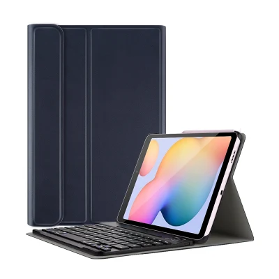 Bluetooth Keyboard Case for Samsung Galaxy Tab S6 Lite Tablet Case Stand Leather Cover Factory Supplier